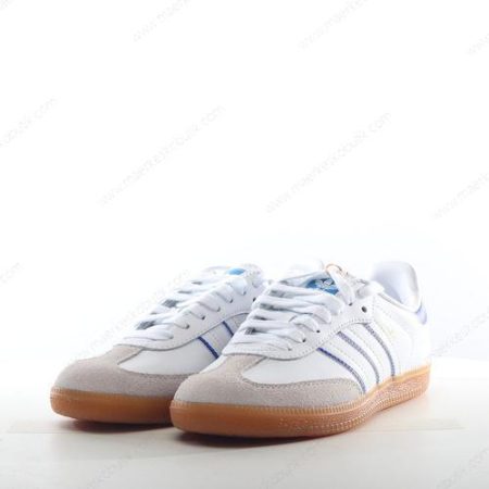 Billige Sko Adidas Samba ‘Hvid Blå’ IG2339