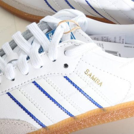 Billige Sko Adidas Samba ‘Hvid Blå’ IG2339