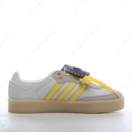 Billige Sko Adidas Samba ‘Hvid Grå Gul’