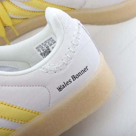 Billige Sko Adidas Samba ‘Hvid Grå Gul’