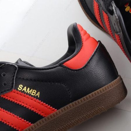 Billige Sko Adidas Samba MANCHESTER UNITED ‘Sort Rød’ HQ7030