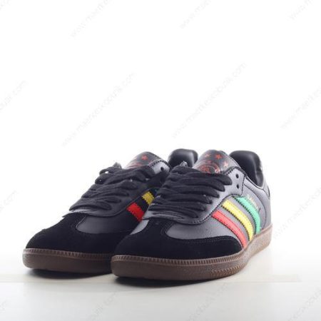 Billige Sko Adidas Samba OG Ajax Bob Marley 3 Little Birds ‘Sort Grøn Gul Rød’ GX2913