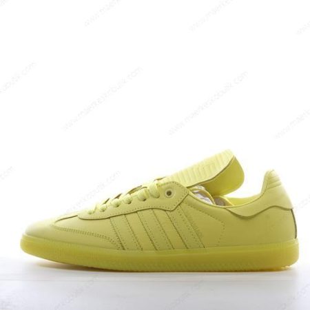 Billige Sko Adidas Samba Pharrell Humanrace ‘Gul’ IE7292