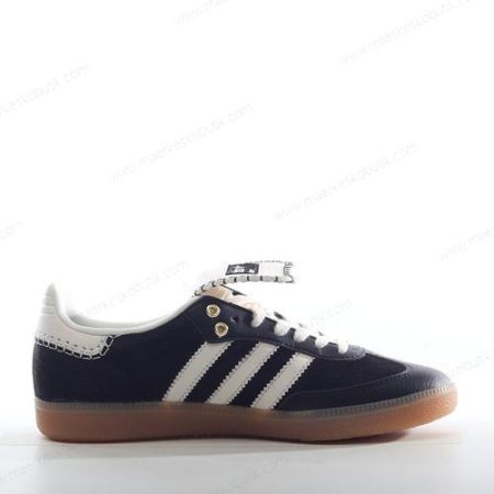 Billige Sko Adidas Samba Pony Tonal Wales Bonner ‘Sort Hvid’ IE0580