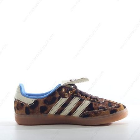 Billige Sko Adidas Samba Pony Wales Bonner Leopard ‘Mørkebrun Hvid’ IE0578