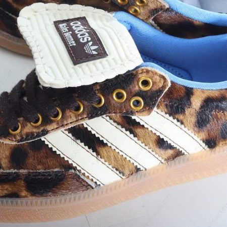 Billige Sko Adidas Samba Pony Wales Bonner Leopard ‘Mørkebrun Hvid’ IE0578