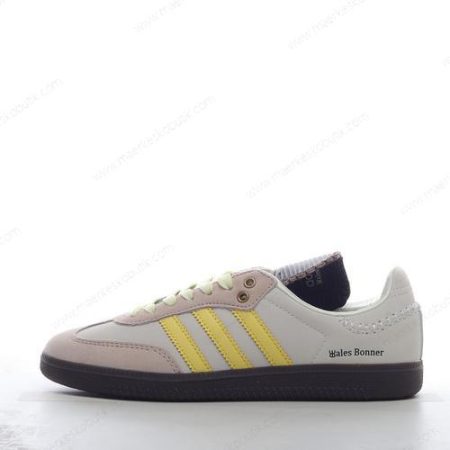 Billige Sko Adidas Samba Wales Bonner ‘Brun Gul’ ID0217