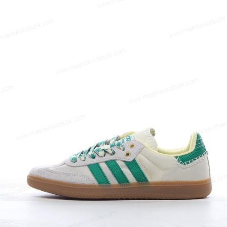 Billige Sko Adidas Samba Wales Bonner ‘Off White Grøn’ GY4344