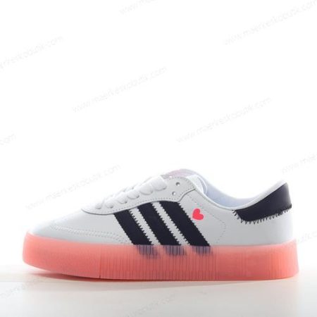 Billige Sko Adidas Sambarose Valentine ‘Hvid Sort Pink’ EF4965