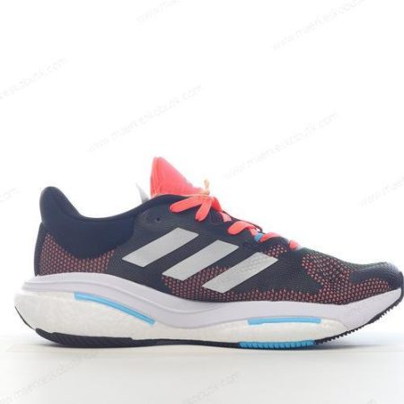 Billige Sko Adidas Solarglide 5 ‘Sølv Sort Blå’ H01162