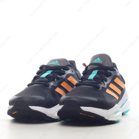 Billige Sko Adidas Solarglide 5 ‘Sort Gul Hvid’ GX5469