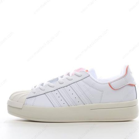 Billige Sko Adidas Superstar AYOON ‘Hvid Off White Rød’ GV9543