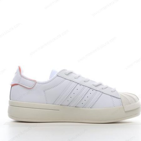 Billige Sko Adidas Superstar AYOON ‘Hvid Off White Rød’ GV9543