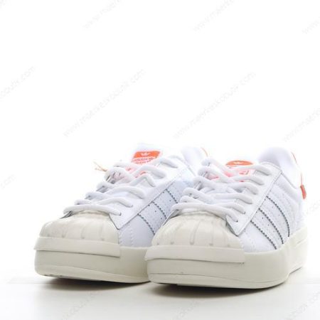 Billige Sko Adidas Superstar AYOON ‘Hvid Off White Rød’ GV9543