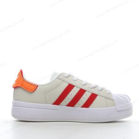 Billige Sko Adidas Superstar AYOON ‘Hvid Orange’