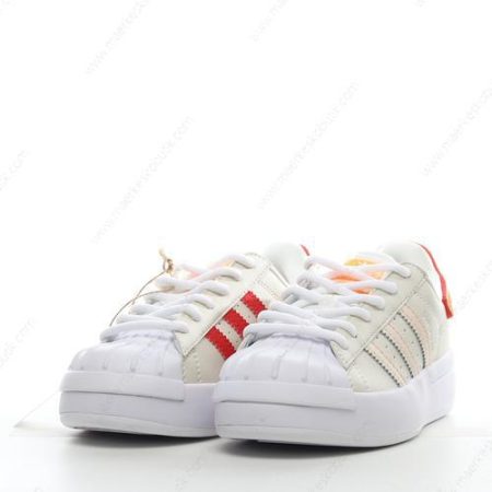 Billige Sko Adidas Superstar AYOON ‘Hvid Orange’