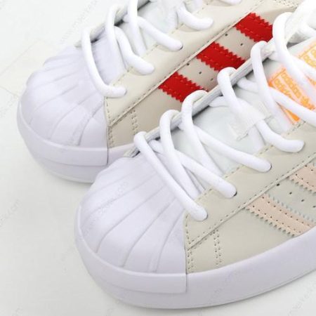 Billige Sko Adidas Superstar AYOON ‘Hvid Orange’