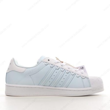 Billige Sko Adidas Superstar ‘Blå Hvid’ HP7827