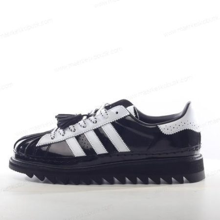 Billige Sko Adidas Superstar CLOT By Edison Chen ‘Sort Hvid’ IH3132