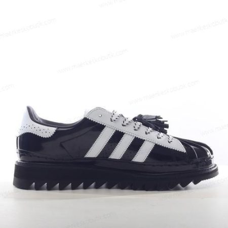 Billige Sko Adidas Superstar CLOT By Edison Chen ‘Sort Hvid’ IH3132