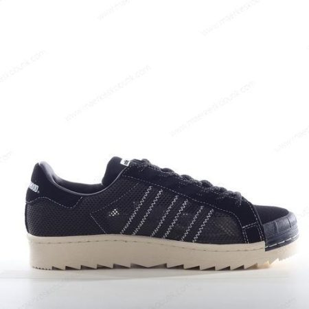 Billige Sko Adidas Superstar CLOT x Neighborhood ‘Sort Hvid’ IE8879