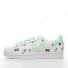 Billige Sko Adidas Superstar ‘Hvid Grøn’ H05668