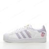 Billige Sko Adidas Superstar ‘Hvid Lilla’ GZ8143