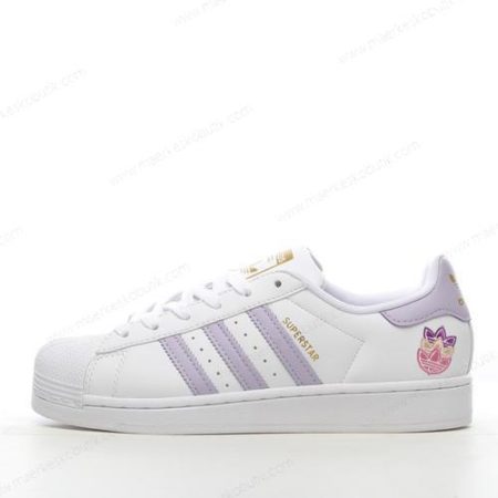 Billige Sko Adidas Superstar ‘Hvid Lilla’ GZ8143