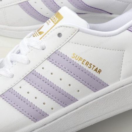 Billige Sko Adidas Superstar ‘Hvid Lilla’ GZ8143