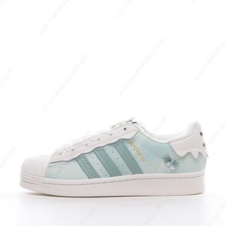 Billige Sko Adidas Superstar ‘Hvid Lysegrøn’ GX2974