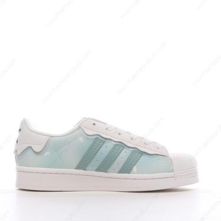 Billige Sko Adidas Superstar ‘Hvid Lysegrøn’ GX2974