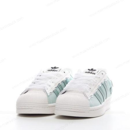 Billige Sko Adidas Superstar ‘Hvid Lysegrøn’ GX2974