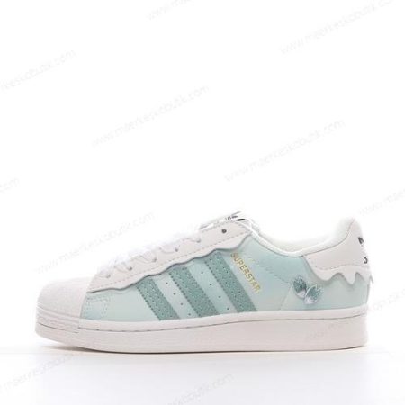 Billige Sko Adidas Superstar ‘Hvid Lysegrøn’ GX2974