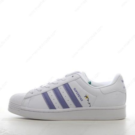 Billige Sko Adidas Superstar ‘Hvid Lyslilla’ GX2537