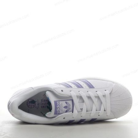 Billige Sko Adidas Superstar ‘Hvid Lyslilla’ GX2537