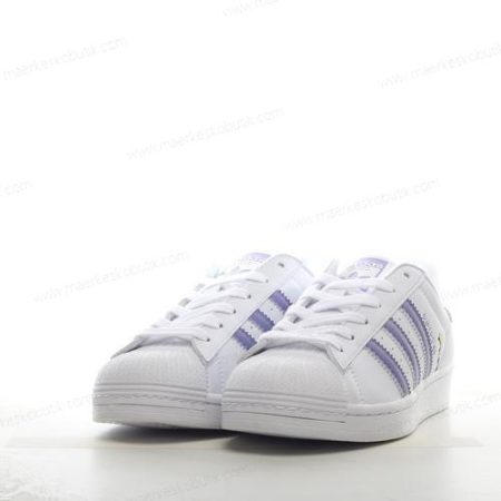 Billige Sko Adidas Superstar ‘Hvid Lyslilla’ GX2537