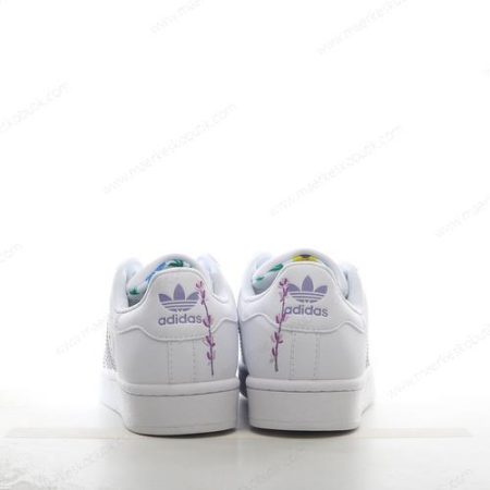 Billige Sko Adidas Superstar ‘Hvid Lyslilla’ GX2537