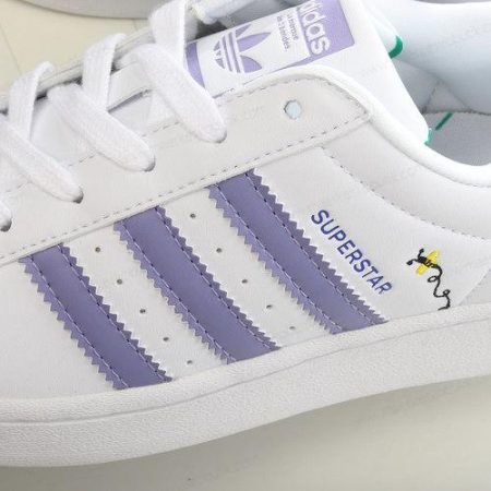 Billige Sko Adidas Superstar ‘Hvid Lyslilla’ GX2537