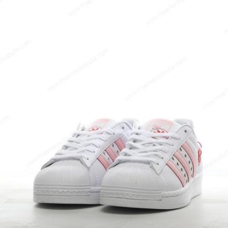 Billige Sko Adidas Superstar ‘Hvid Pink’ IE6976