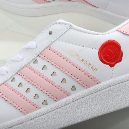 Billige Sko Adidas Superstar ‘Hvid Pink’ IE6976