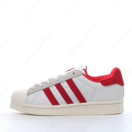 Billige Sko Adidas Superstar ‘Hvid Rød’ GY8457