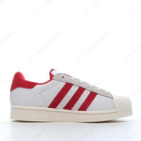 Billige Sko Adidas Superstar ‘Hvid Rød’ GY8457