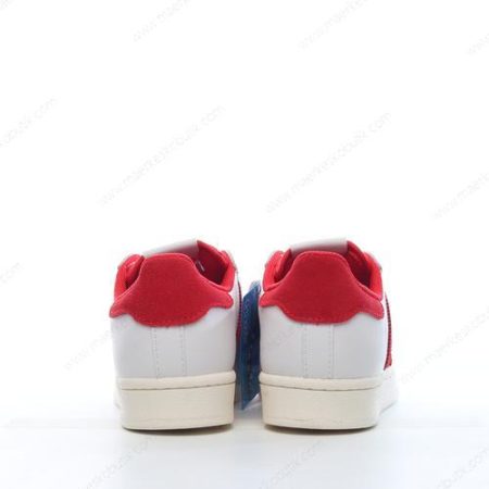 Billige Sko Adidas Superstar ‘Hvid Rød’ GY8457