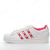 Billige Sko Adidas Superstar ‘Hvid Rød’ GZ4715