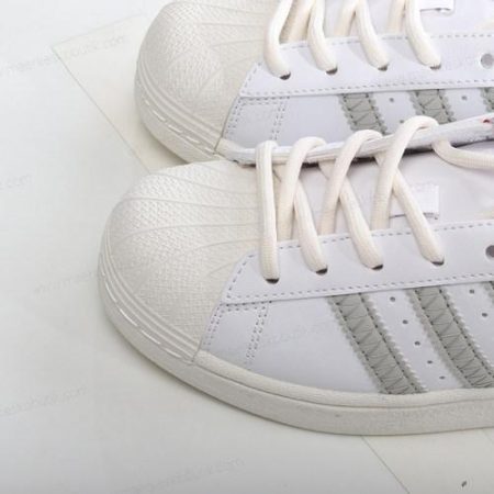 Billige Sko Adidas Superstar ‘Hvid Rød’ IF2577