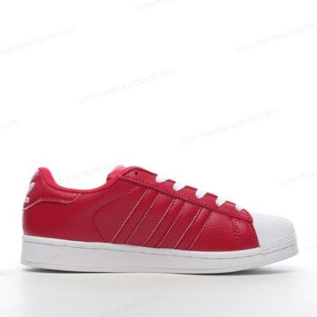 Billige Sko Adidas Superstar ‘Hvid Rød’ ZA6607