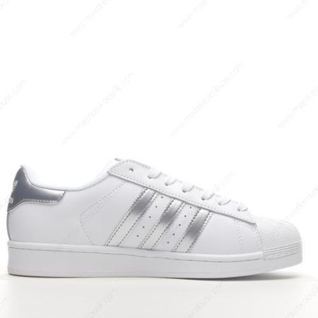 Billige Sko Adidas Superstar ‘Hvid Sølv’ FX2329