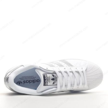 Billige Sko Adidas Superstar ‘Hvid Sølv’ FX2329