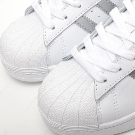 Billige Sko Adidas Superstar ‘Hvid Sølv’ FX2329