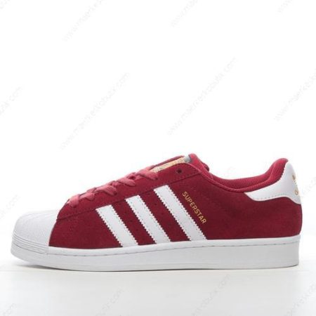 Billige Sko Adidas Superstar ‘Rød Hvidguld’ IE9872